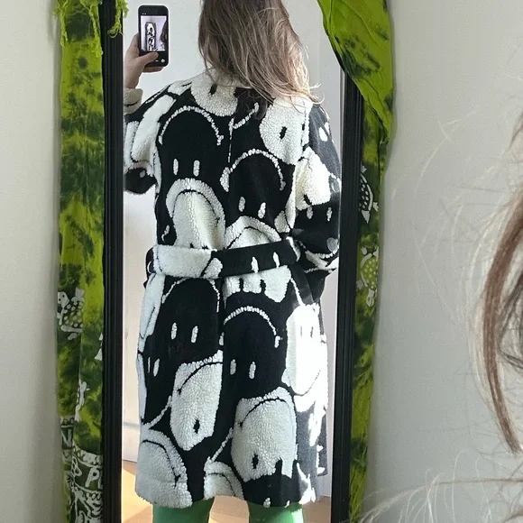 Shop Farm Rio X Smiley Belted Two-Tone Cardiga - Picture 4 of 7